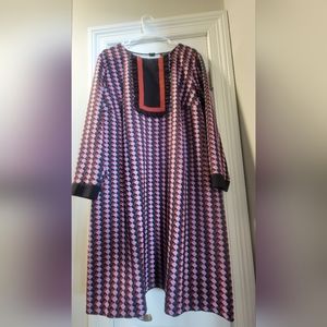 Eloquii SZ 22 Geometric Shift dress